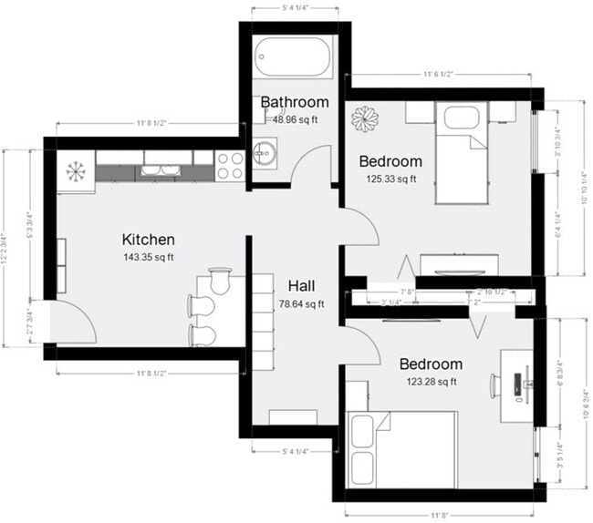 Photo - Affordable 2BR  Unit Near University Action Unit 4-302