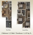 3BR/2.5BA