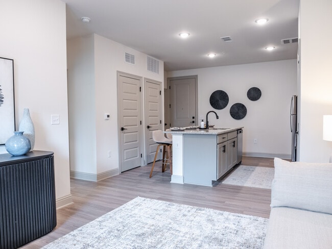 The Perdido: 1BR, 1BA- Living Room