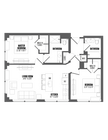 B8H1 floor plan The Hamilton