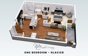 Glacier 3D Floor Plan