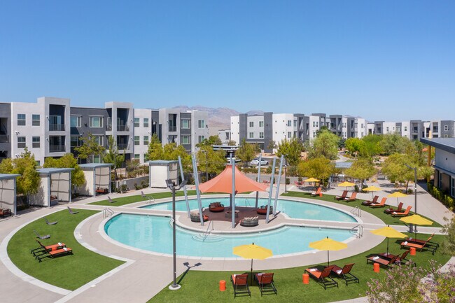 Make every day feel like a resort day with a sparkling swimming pool steps from your front door.
