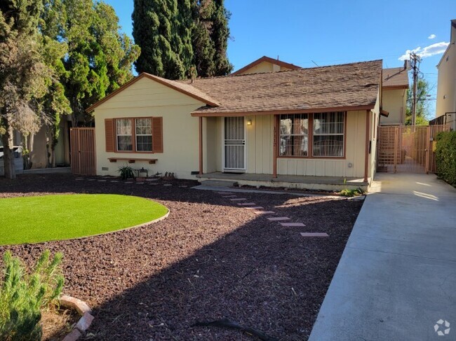 Front of house and Driveway - 17112 Chatsworth St Unit A Rental