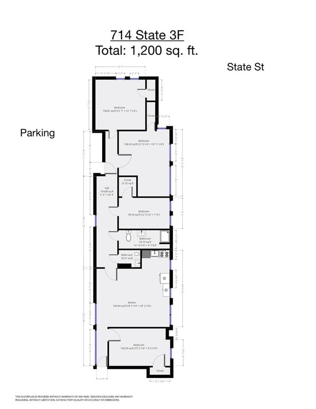 Photo - 714 State St Unidad 3rd Floor