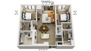 C8 | 2x2 | 1170 sq ft