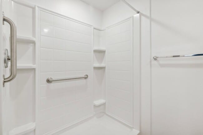 Unit 109 Bathroom - Tempo Senior Living IV