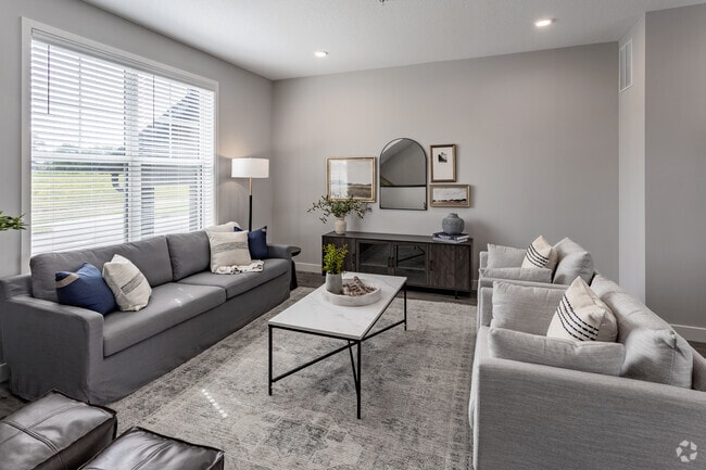 2BR, 2.5BA - 1,438SF - Living Room