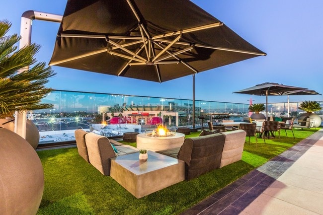 Rooftop Pool Area