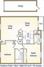 2BR/1.5BA