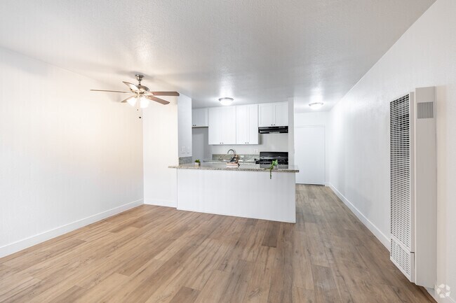 Studio, 1BR - 370SF - Living Room