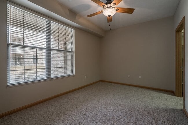 Large bedroom windows let in tons of light.