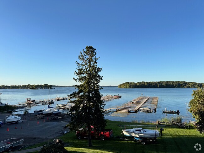 Lake View from Apartment 3 Balcony - 32 E Lake St Rental