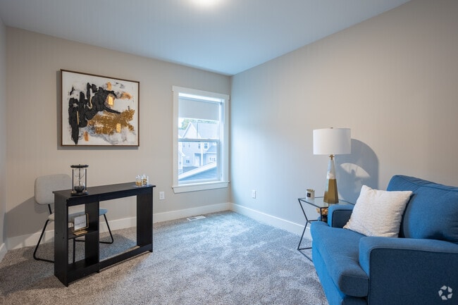 2BR, 2.5BA - 1,238SF - Bedroom 1