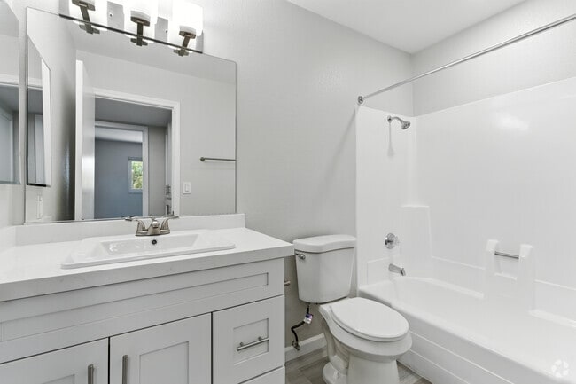 2BR, 2BA - 990 SF - 2nd Bathroom