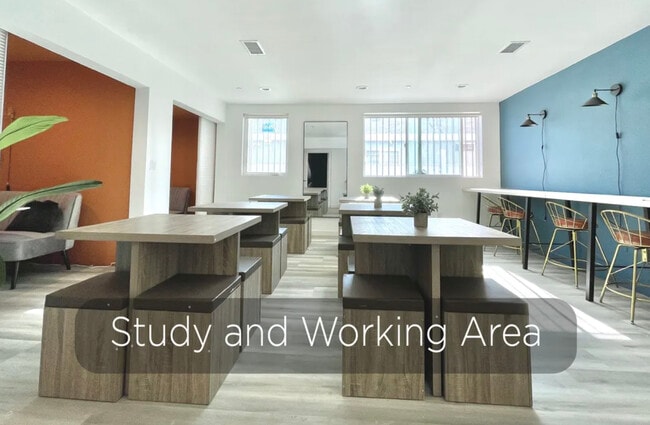 coliving studying room