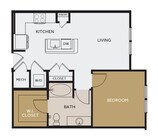 A1 ALT 2 floor plan Broadstone Oliver