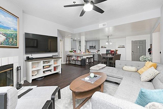 Living room - 3969 Mahaila Ave Condo Unit 101
