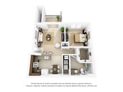 1 Bedroom/1 Bathroom 750 sqft