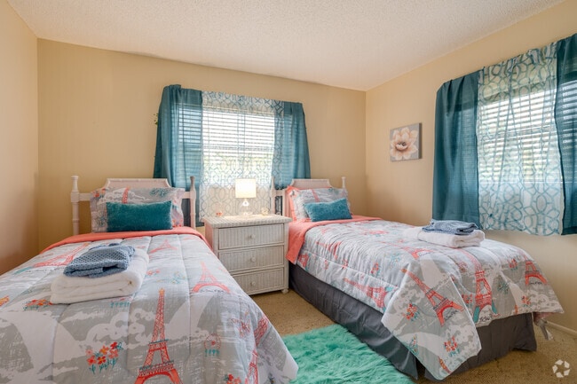 2BR, 2BA - 1,308SF - 2nd Bedroom