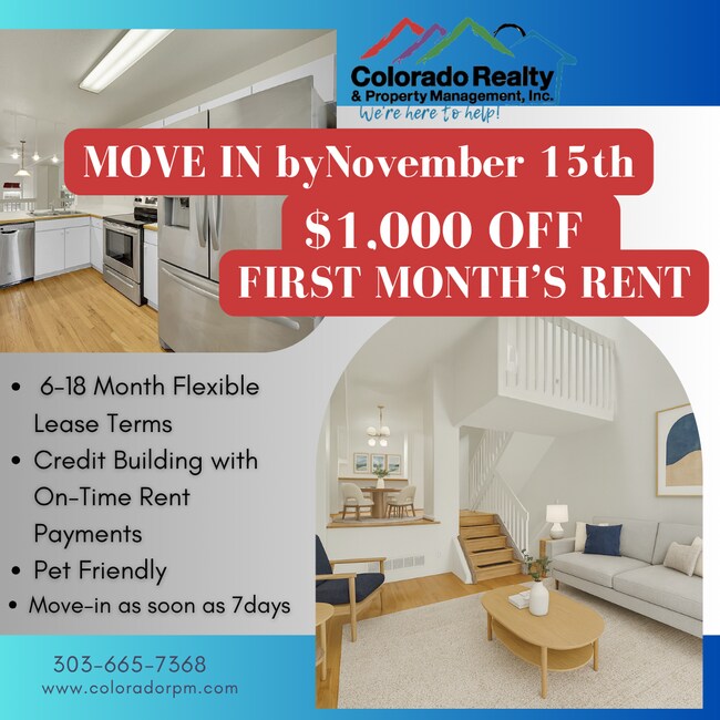 Building Photo - $2,150- 2 Bed, 2 Bath Townhouse in Denver ... Unit #G105