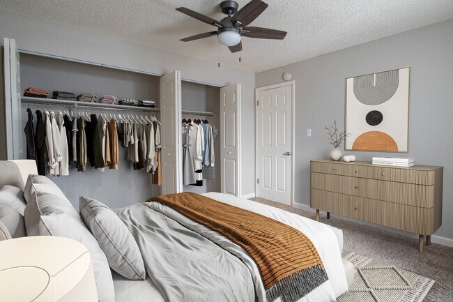 1 BR, 1 BA - Bedroom - Sage Creek Apartments