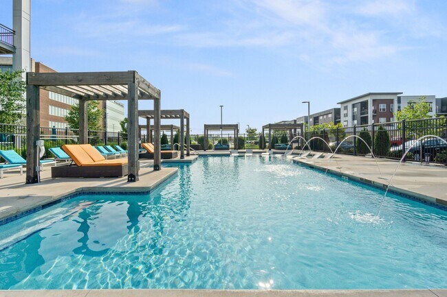 Forte at 84South Pool and Lounge Areas - Forte at 84South