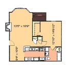 1 BR/1 BA