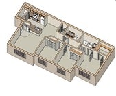 3BR/2BA