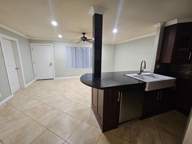 Photo - Beautifully renovated 2 bedroom 2 bath
One car parking stall
Laundry room onsite
Courtyard
Gated ... Unit Apt 1