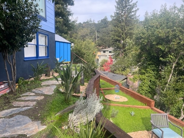 Front Apt Door Garden and View - 8 Los Robles Dr Unit #8 Los Robles Drive