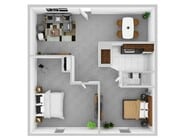 Parkview 2 BR Floor Plan