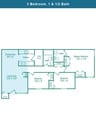 3BR/1.5BA