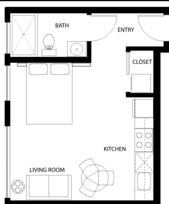 Building Photo - 1170 Barclay St Unit 104