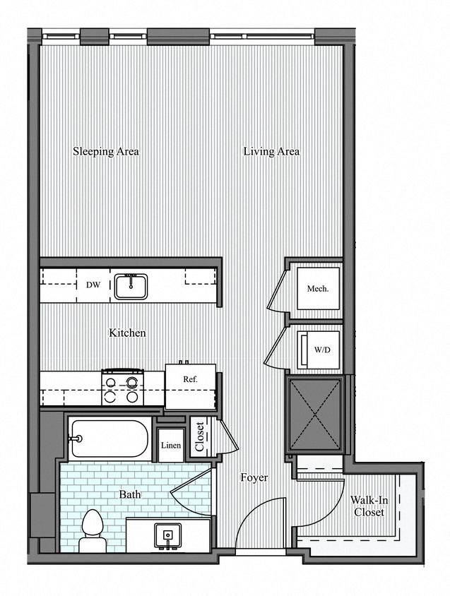 Floor Plan - Studio C