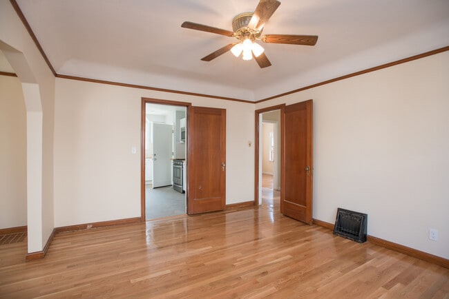 From dining room looking into kitchen and hallway. - 2628 Northeast Ainsworth Street Unit A