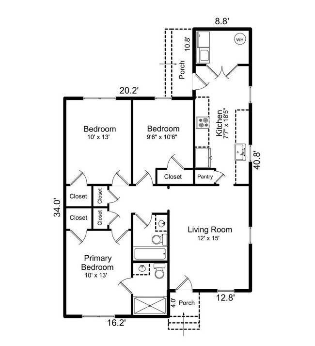 Photo - Beautifully Renovated 3-Bedroom with Fence...