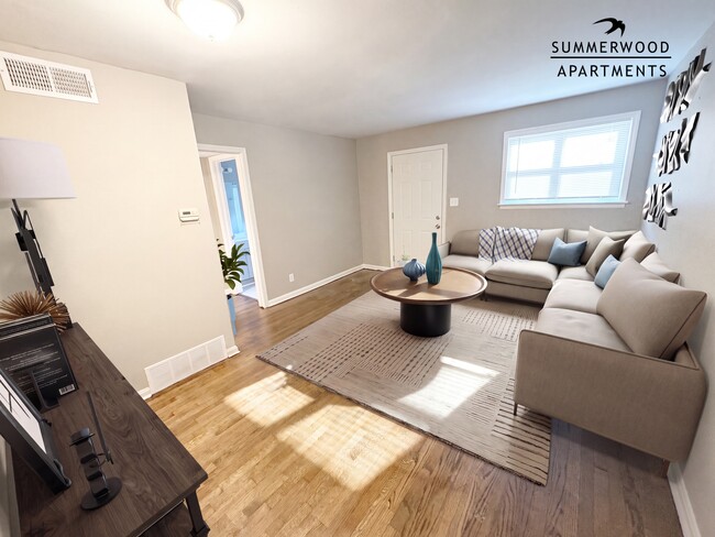 Summerwood 1bd/1ba Living Room