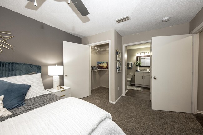 Spacious Bedroom + Walk In Closet