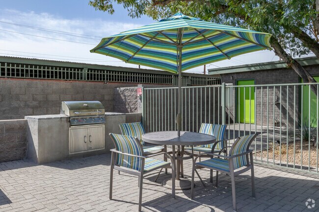BBQ area