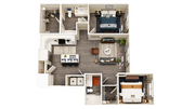 B2 floor plan Prose McCullough Station