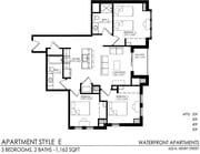E floor plan