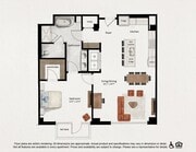 PH A1 | 1x1 | 1110 sq ft