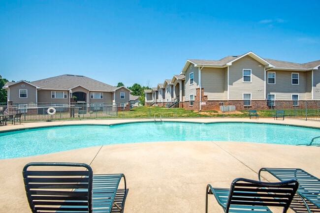 Swimming Pool + Apartment View