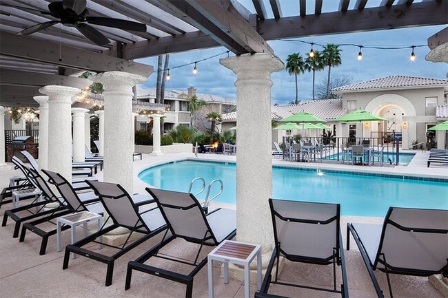 Resort-style pool and sundeck