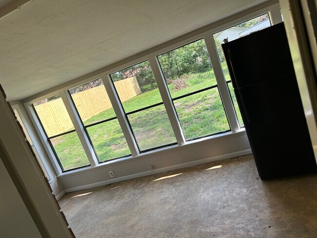 Sunroom to view the backyard