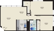 2 BR/ 1 BA (Style I1) | 745 sq. ft.