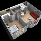 1BR/1BA JR