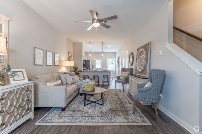 2BR, 2.5BA - Willow - 1,154SF - Living Room