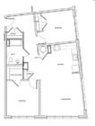 2BR/1BA
