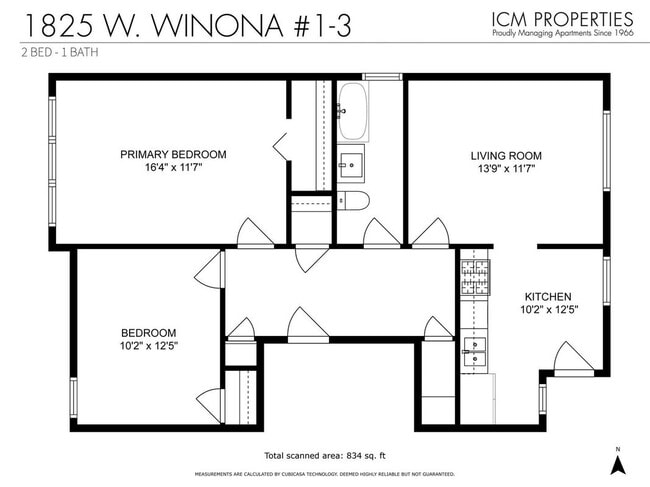 Photo - 1825 W Winona St Unidad 3